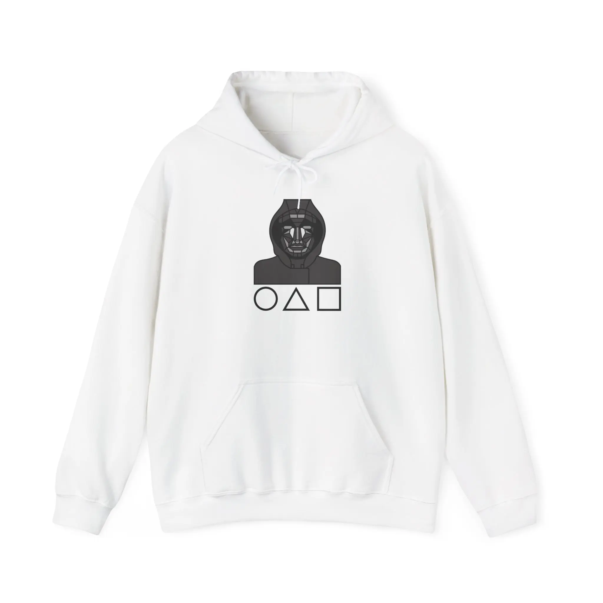 Squid game Hoodie, Comfy Hooded Sweatshirt, Movie Night Attire, TV series Apparel graphic tee