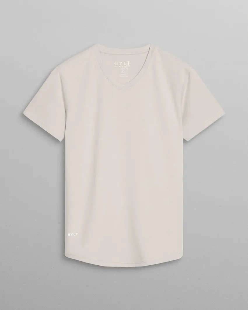 Drop-Cut V-Neck: BYLT Signature