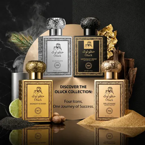 Oluck Men's Cologne Collection | Long Lasting EDT Fragrance | Professional & Casual Scent for Him | 50ml Elite Series M6 M7 M8 M9,back to school