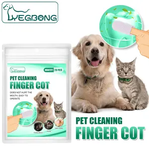 Pet Tooth Cleaning Finger Set Dog Cat Cleaning Tartar Stone Oral Cleaning Care