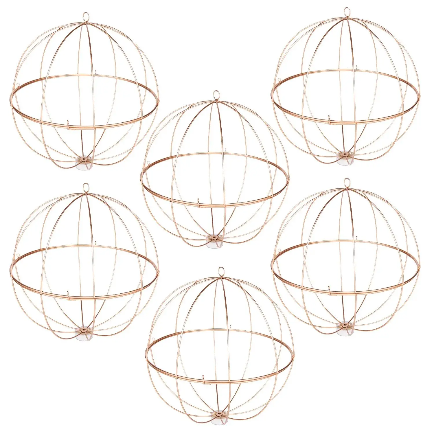 Bulk Gold Geometric Spheres - 12 Pc. Hanging Sparkle Ornament, Party Decor, Home Decor, Home Decor Ornament, Sphere Shape