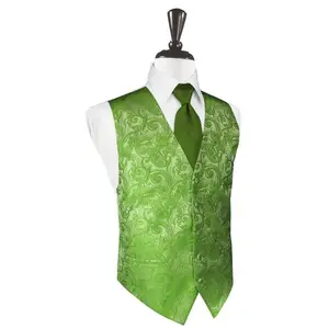 Clover Tapestry Tuxedo Vest