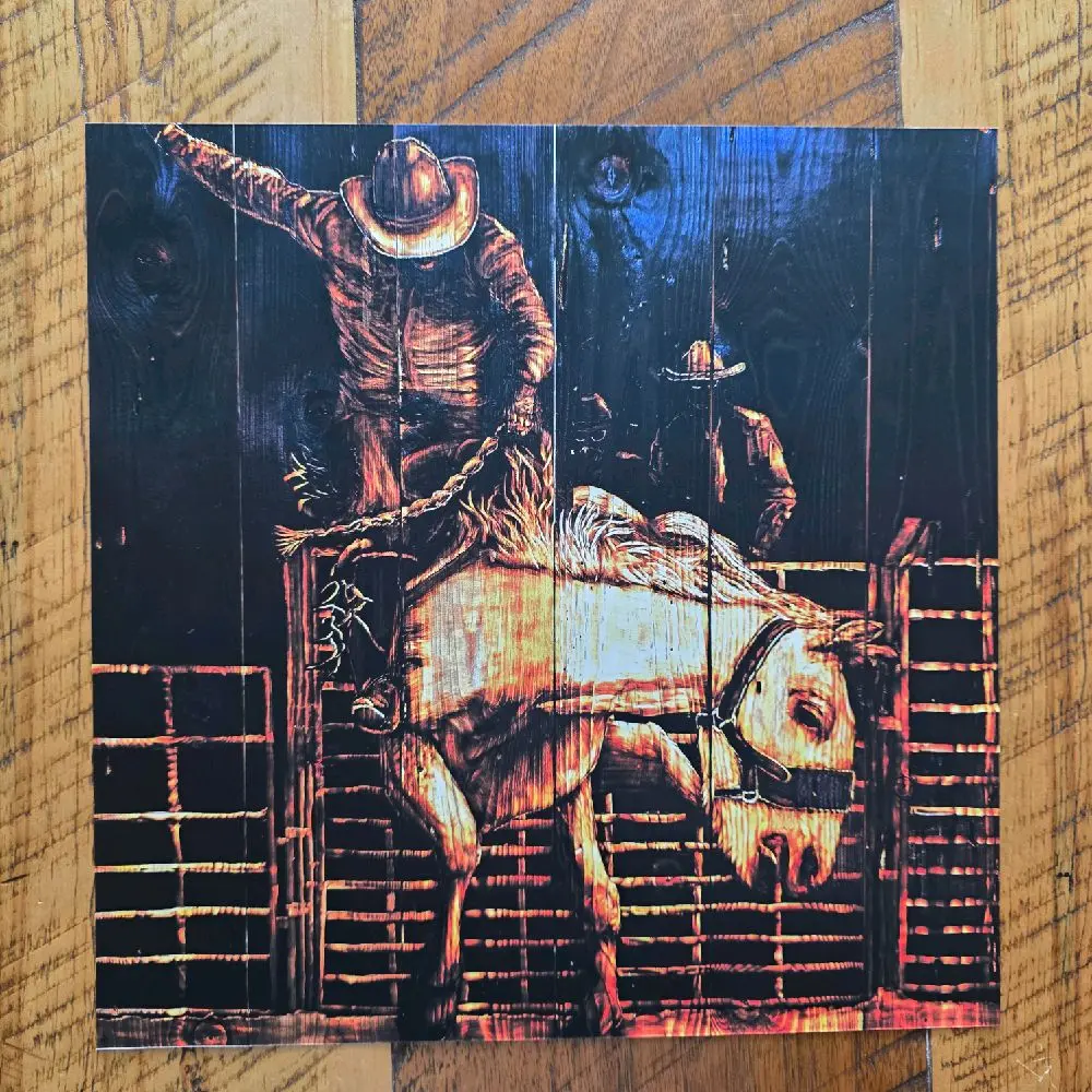 Bronc Rider Print