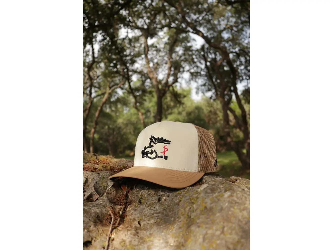 Hooey Sniper Pig Tan Trucker Hat