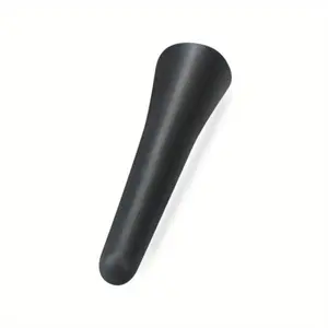 1pc 2.6 Inch Universal Car Radio Antenna Pole Rubber Mini Short Receiver Pole FM AM Roof Mount Car Antenna Screws Car Accessory Tool Replacement Antenna