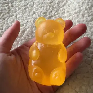 1/4 counts Gummy Bear - Sensory Fidget Toy with Jelly-Like Filling, Squeeze Toys, Stress Toys, Stress Relief Toys, Fidget Toy, Birthday Gifts, Gift Bag Stuffing