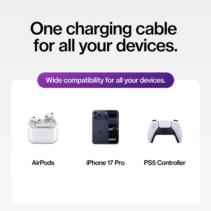 MagStack® Pro | Fast Charge & Data Cable | Tangle-Free Magnetic Nylon