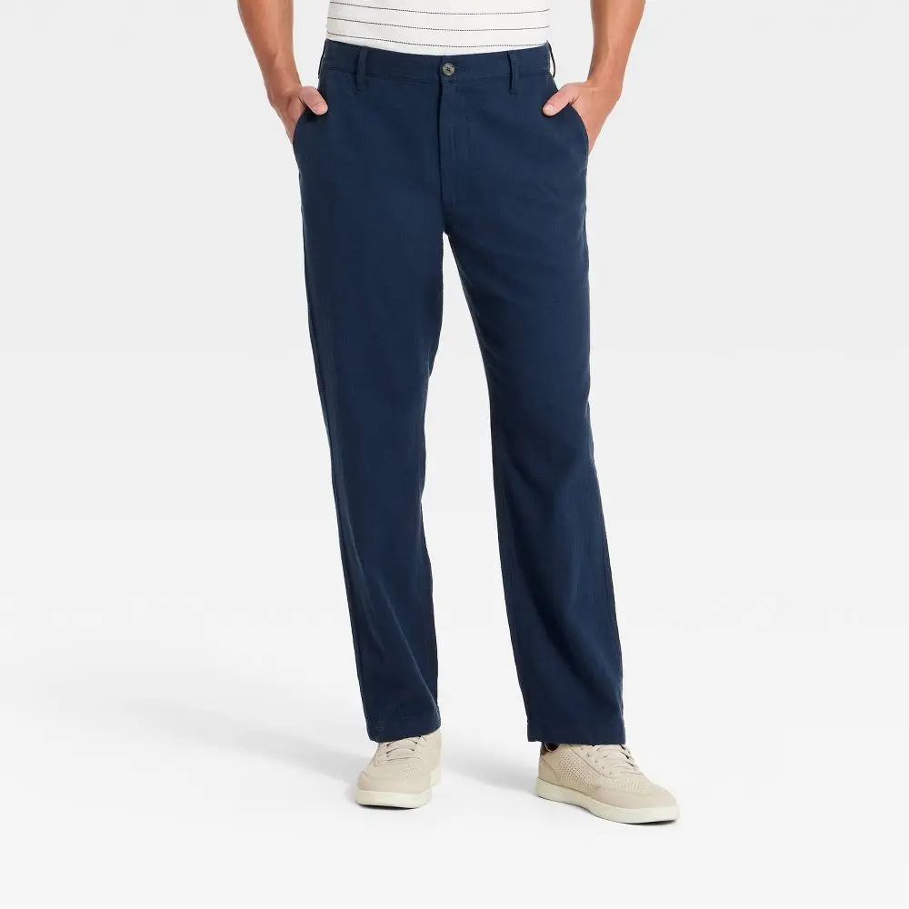 Men's Straight Leg Trousers - Goodfellow & Co