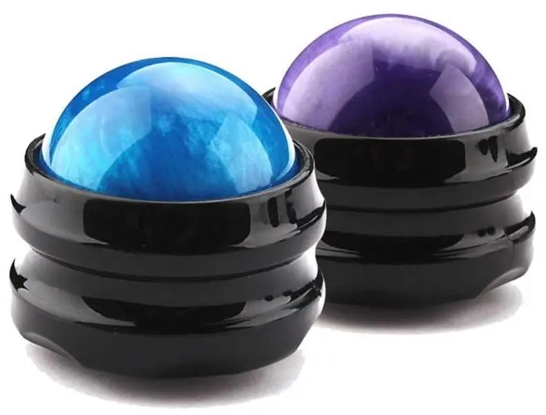 Massage Roller Ball,2-Pack Handheld Massage Therapy and Relax Tool for Body Relief