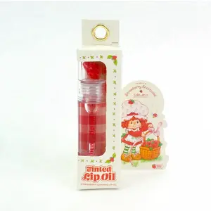 Strawberry Shortcake Tinted Lip Oil - Strawberry Flavored Lip Care Product by Celavi