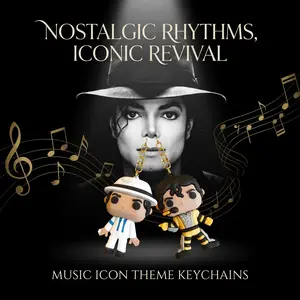 Cartoon 3D Idol Keychain, Music Idol Keyring for Claw Machine, Festival Gift, Souvenir