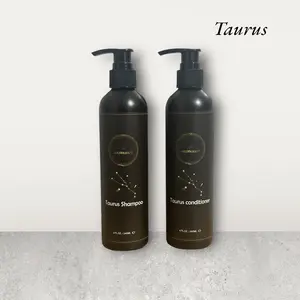 Shockra Beauty Zodiac Collection Taurus Shampoo and Conditioner Set - Gentle Formula, Calming Scents, Natural Ingredients - 8 OZ EA Haircare Pack