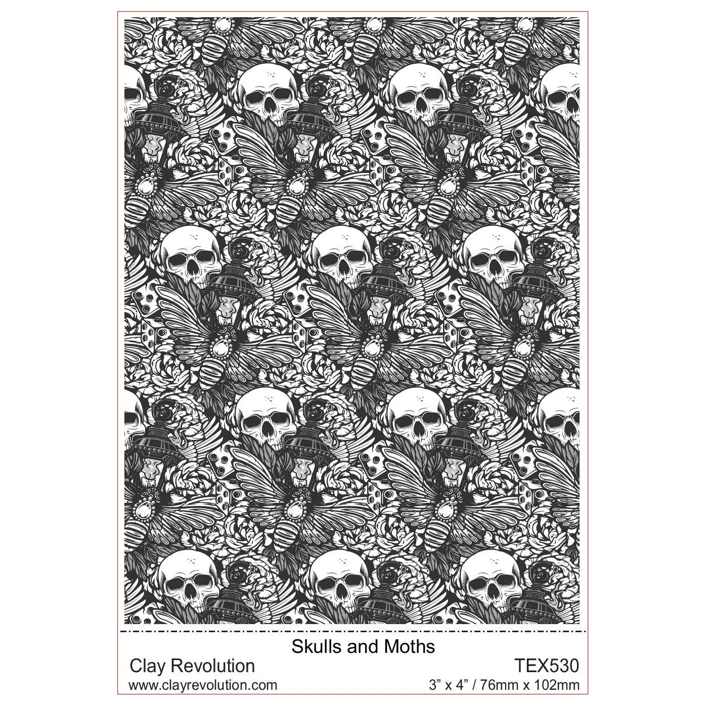 Skulls and Moths Texture Sheet Skulls and Moths Texture Sheet