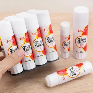 12pcs Adhesive Solid Glue Set, Strong Self-Adhesive Transparent Glue, Smooth Application, DIY Crafts, Photos, Packaging Art, Office Use