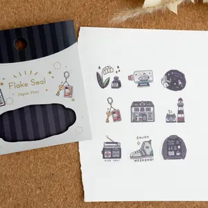 Papier Platz x Eric Small Things Washi Flake Stickers - Nice Day