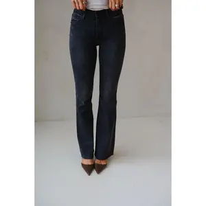 Macon Jeans-Washed Black