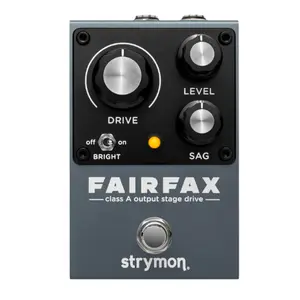 Strymon Fairfax Class A Output Stage Drive Pedal. NEW (Authorized Dealer)