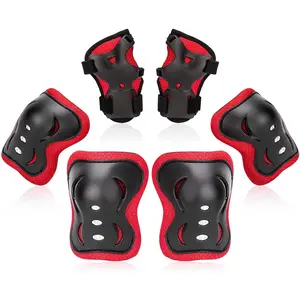 Youth/  Pads Elbow Pads Wrist Guards Set for 3-15   Protective Gear Set for Roller Skates Cycling Skateboard BMX  Inline Skating Scooter Riding and Other Outdoor