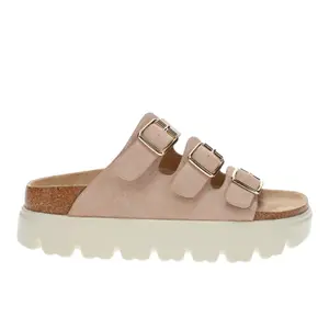 Corkys Womens Threes Company Slide Casual Sandals Casual Low Heel 1-2" - Beige