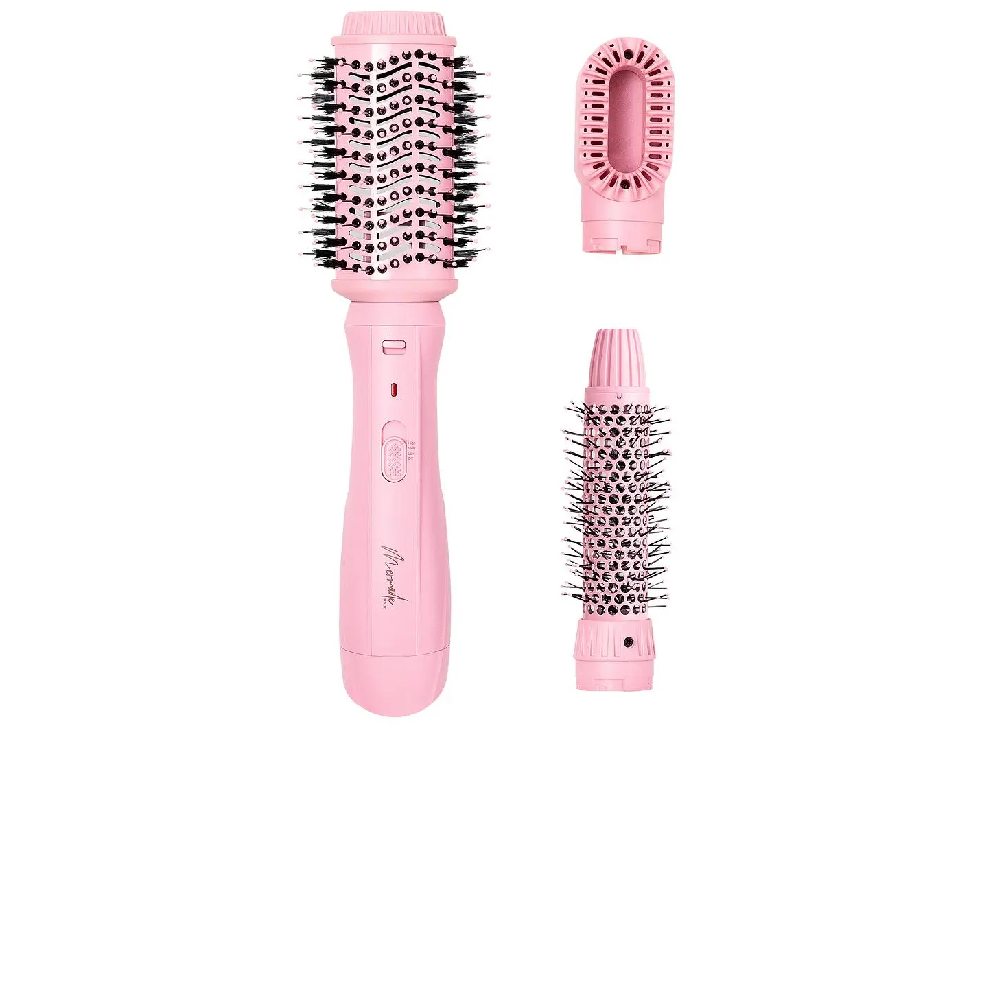 Mermade Hair Interchangeable Blow Dry Brush in Pink Mermade Hair Interchangeable Blow Dry Brush in Pink