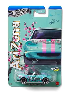 Hot wheels Arizona 1991 Mazda MX-5 Miata (silver series) (711 exclusive)