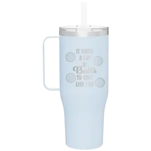 Personalized Lots of Balls 40 oz Tumbler Mug - Landfall