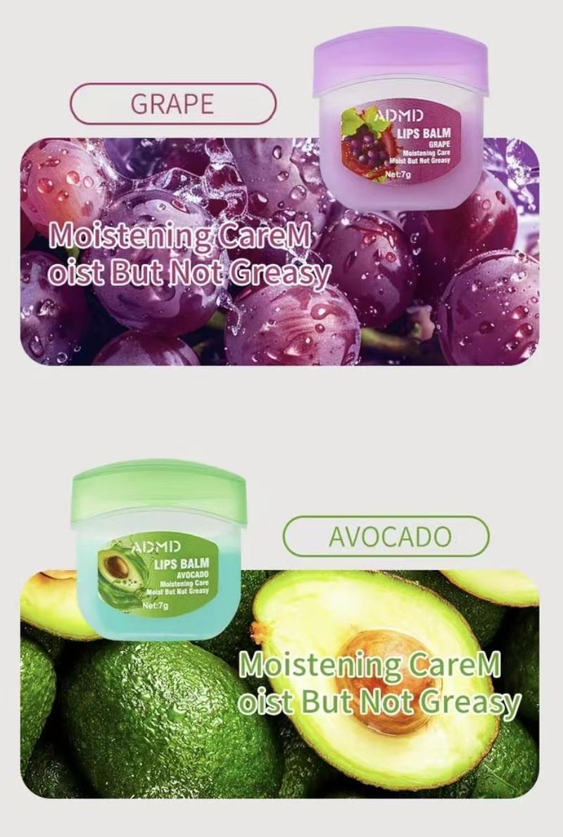 Moisturizing Lip Care Mask Set, 8 Counts Hydrating Lip Care Gel, Daily Skincare Product for Lip, Skincare Product Summer Gift, Lip Balms, Lip Moisturizer Lasting