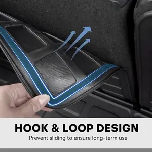 For Chevy Equinox 2018-2024, Custom Fit All Weather Cargo Liner & Seat Backrest Mat, Waterproof Rear Trunk Cover, Interior Protection Car Accessories (Not For EV Models)