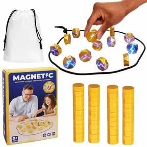 Exciting Magnetic Game For Family Game Night, Great Fun Games For Kids, Includes 1 Rope, 20 Magnets, And Instructions