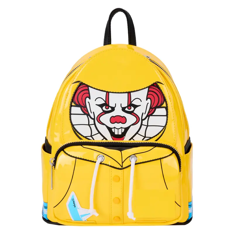 Pennywise Raincoat Cosplay Glow Mini Backpack