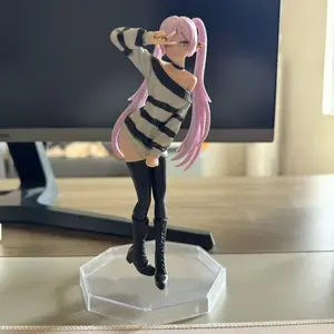 Anime Frieren: Beyond Journey’s End Figure Sweater Frieren Cute Girl Action Statue Doll Model Standing Posture Scene Gift