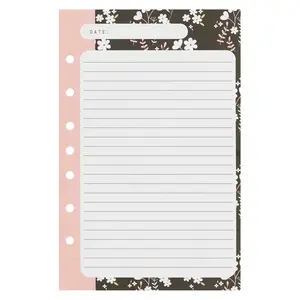 FranklinPlanner Blush Blossoms Planner Love Lined Notepad