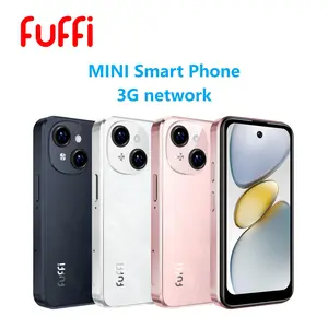 FUFFI mini smart phone, 3.75-inch high-definition screen, 3G network, quad-core processor, 2GB + 16GB memory, dual SIM dual standby, 1500 mAh battery, metal integrated frame, small and stylish Android phone.