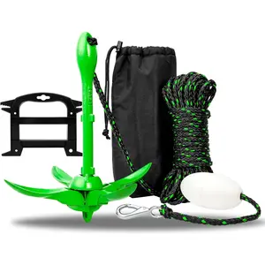 3.5 lbs Grapnel Anchor Kit for Small Boats, Kayaks, PWC, Jet Ski, Paddle Boards etc.