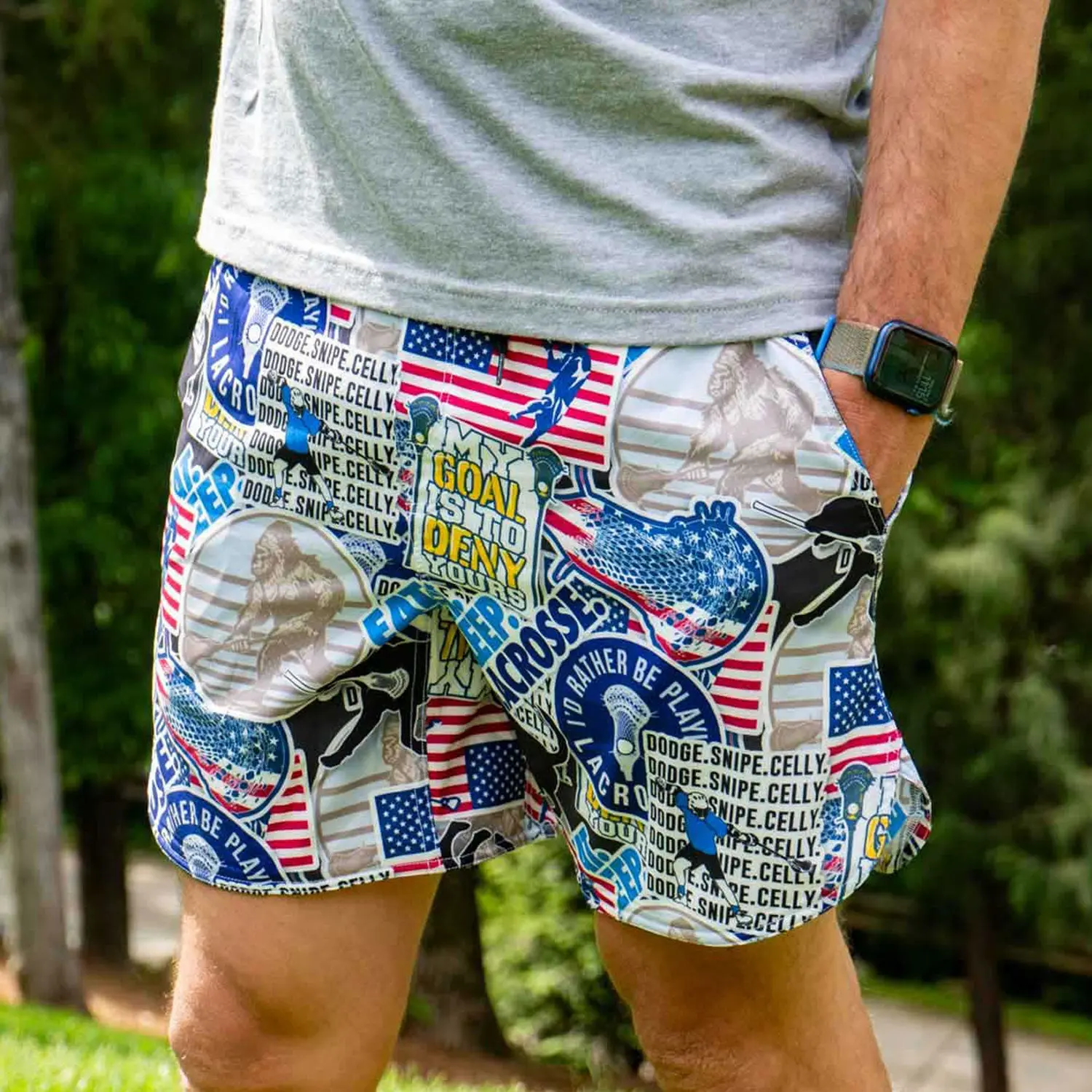 Men's Lacrosse Ryder™ Athletic Bottoms - Breathable, Lightweight Sports & Workout Shorts for Lax Life, Breathable Athletic Shorts, Lightweight Workout Shorts