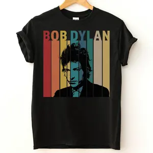 [Sale Up To 40%] Bob Dylan Vintage T-Shirt, Bob Dylan Tee, Retro Music Shirt Unisex Shirt
