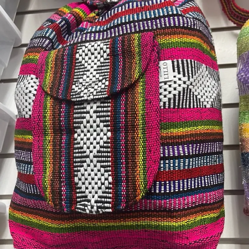 Handmade Multi-Function Unisex Backpack - Mexico-Made, Multi-Compartment, Functional Bag for Adult Casual Daily Use & Luggage