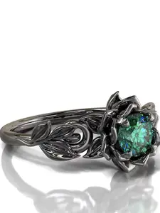 Luxury New Wedding Ring, Teardrop Pear Shape Diamond Engagement Ring, European Style Moissanite Jewelry, High-End Fashion Accessory