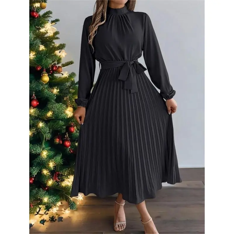 long sleeve black dress for funeral - TikTok Shop