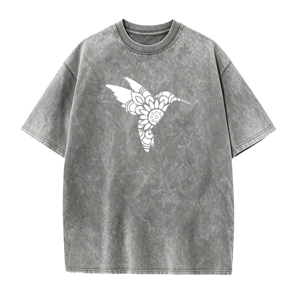 Hummingbird Shirt, Mandala Hummingbird Tee, Bird Lover Shirt, Animal Lover Tee, Birthday Gift Tee, Hummingbird Lover, Birds Tees,Nature Tee