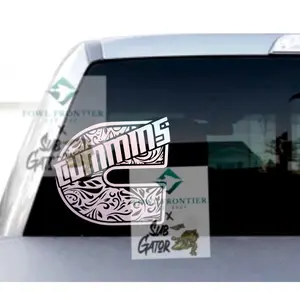 Cummins Tooled Truck Decal Car Sticker Blue Collar Design 7 or 12 Inches Wide Personalize Your Ride Easy Application