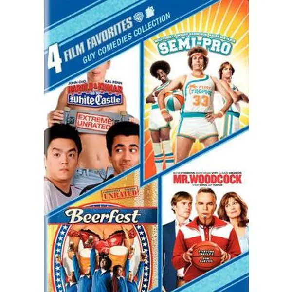 USED Book - 4 Film Favorites: Guy Comedies (DVD) - english