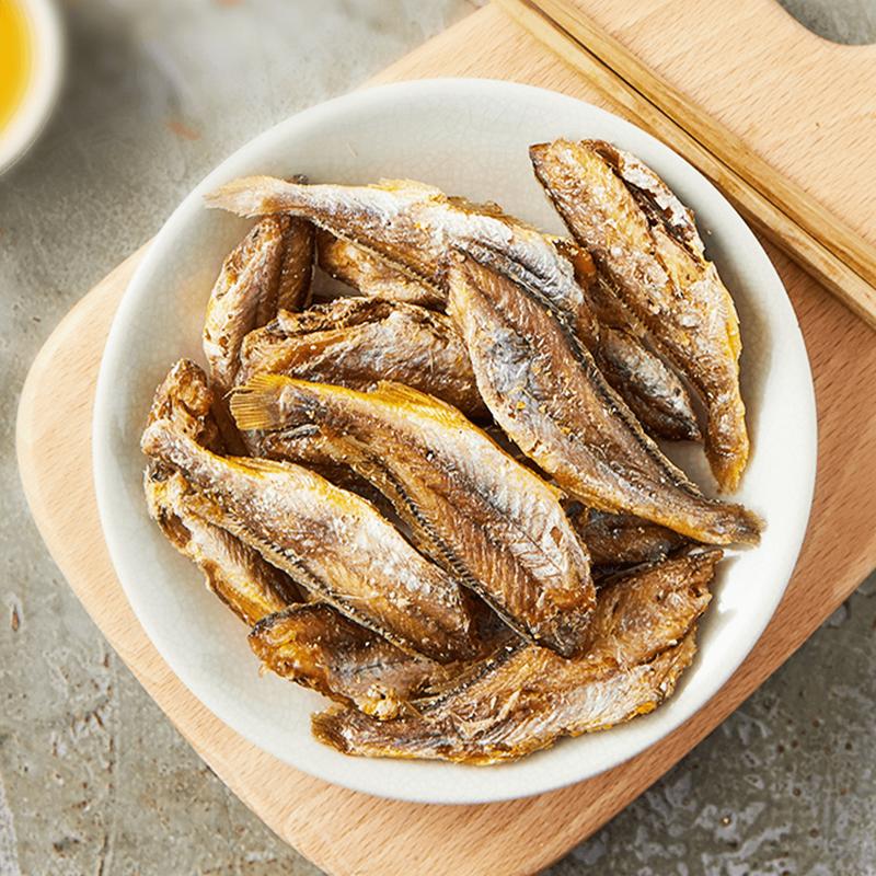 FRESHIPPO Original Flavor Crispy Yellow Croakers Crook Fish Delicious Seafood Snack, 1.59 oz Rich Taste, Ready-to-Eat Seafood | High in Omega-3