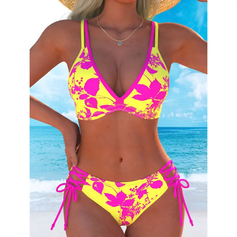 New two-piece swimsuit for women, sexy backless lace-up hollow-out bikini, Amazon hot spring beach swimsuit for women - TikTok Shop New two-piece swimsuit for women, sexy backless lace-up hollow-out bikini, Amazon hot spring beach swimsuit for women - TikTok Shop