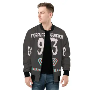 Forever93Reign Dripping Fleece Jacket for men - Coat & Overcoat - Menswear Tops Comfort Outerwear Long Sleeve Casual Fitted, Coats 3dprinted luigi
