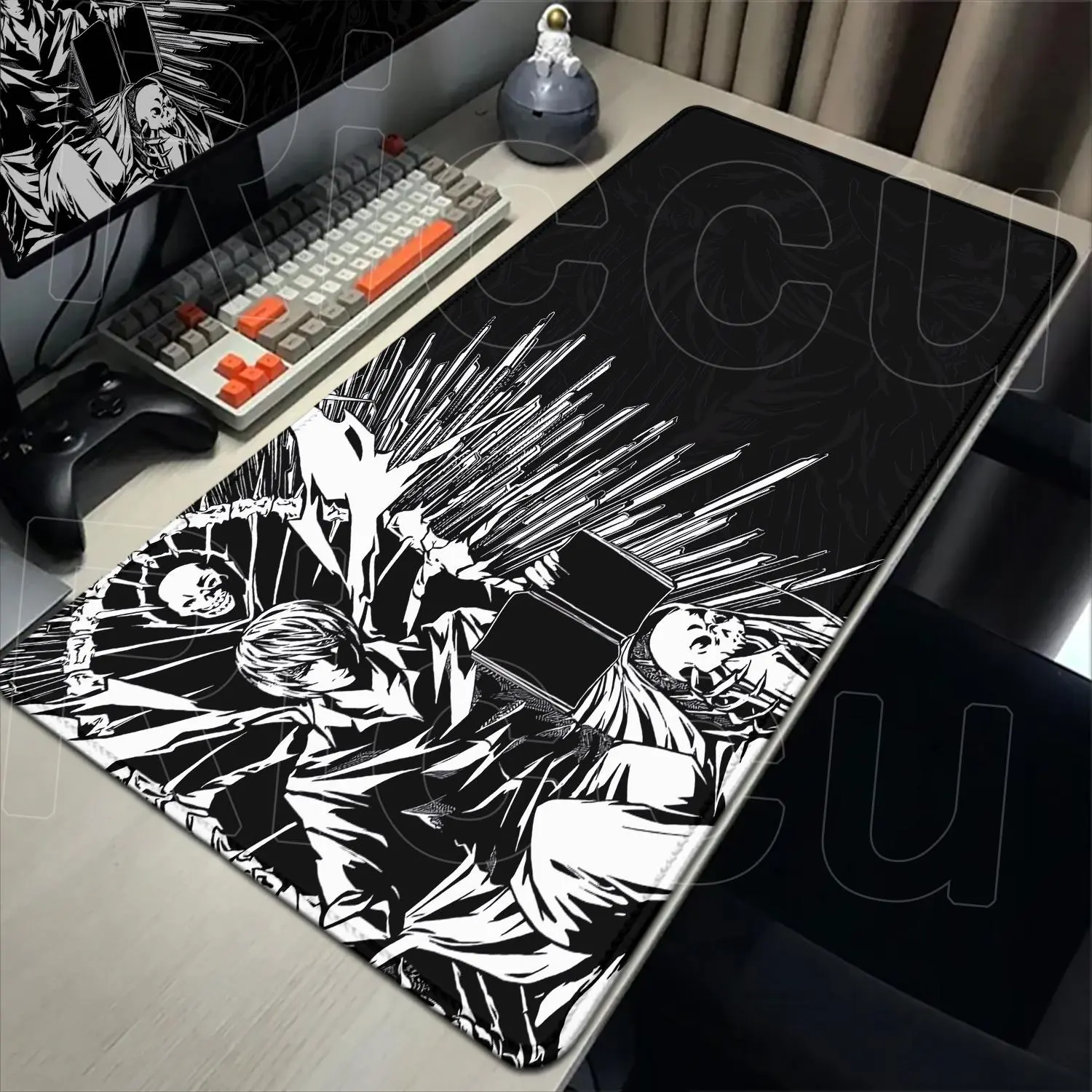 40x90cm Japanese manga Death Note Mousepad Thickened Mouse Pad XXL Gaming Keyboard Notebook expand Desk mat PC Table accessories