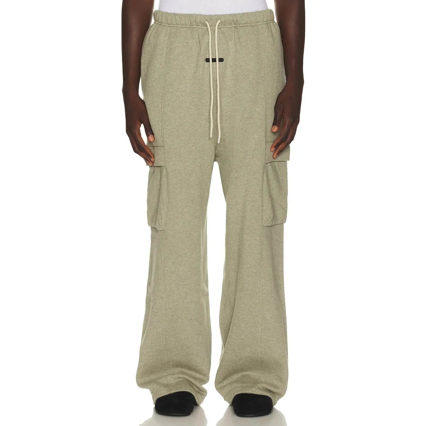 Fear of God ESSENTIALS Cargo Field Pant in Seal Heather