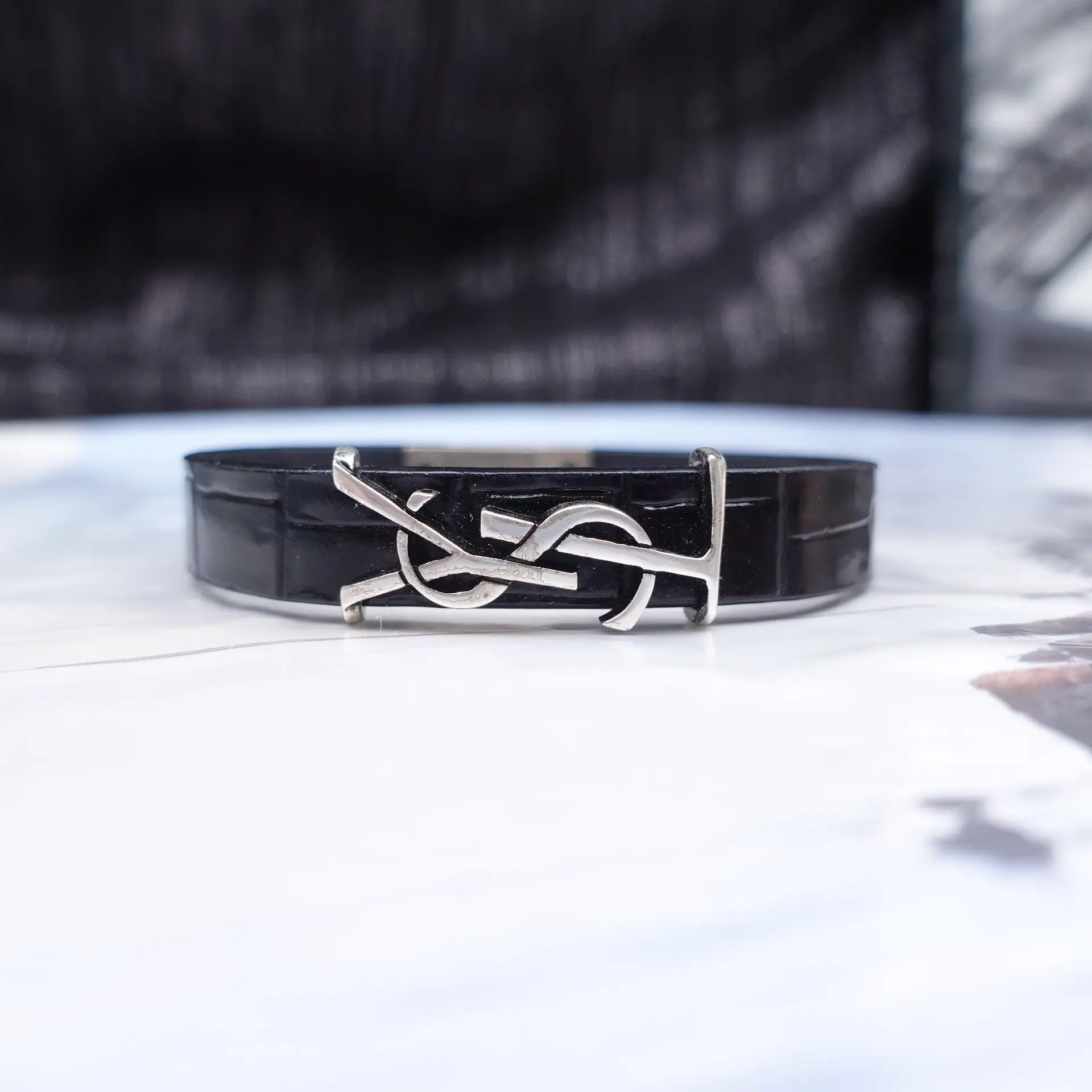 YSL Black Calfskin T10295483