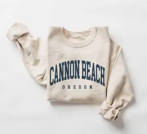 Cannon City Sweatshirt, Oregon Pullover, Vintage Varsity Aesthetic, Trendy Travel Destination Gift, Unisex Crewneck Sweatshirt