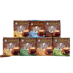 Old Town White Coffee 3 In 1 or 2 in 1 - Malaysian Halal-Certified Coffee, Assorted Flavors